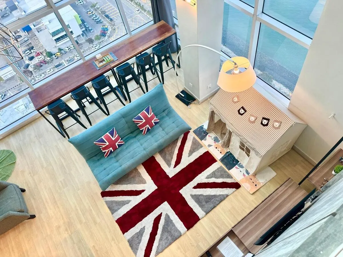 Jelutong Maritime Suite #Pool Table #Kids Area #Full Seaview #Georgetown #6Pax #2Br2Bath #Private Host