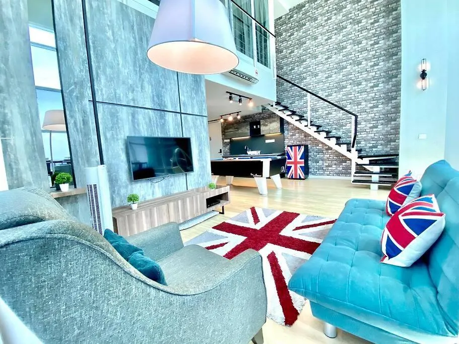 Apartment Maritime Suite #Pool Table #Full Seaview #Georgetown #6Pax #2Br 2Bath #1King 2Single 2Floor Mattress #Quality Well Maintained #Private Host Jelutong Malaysia